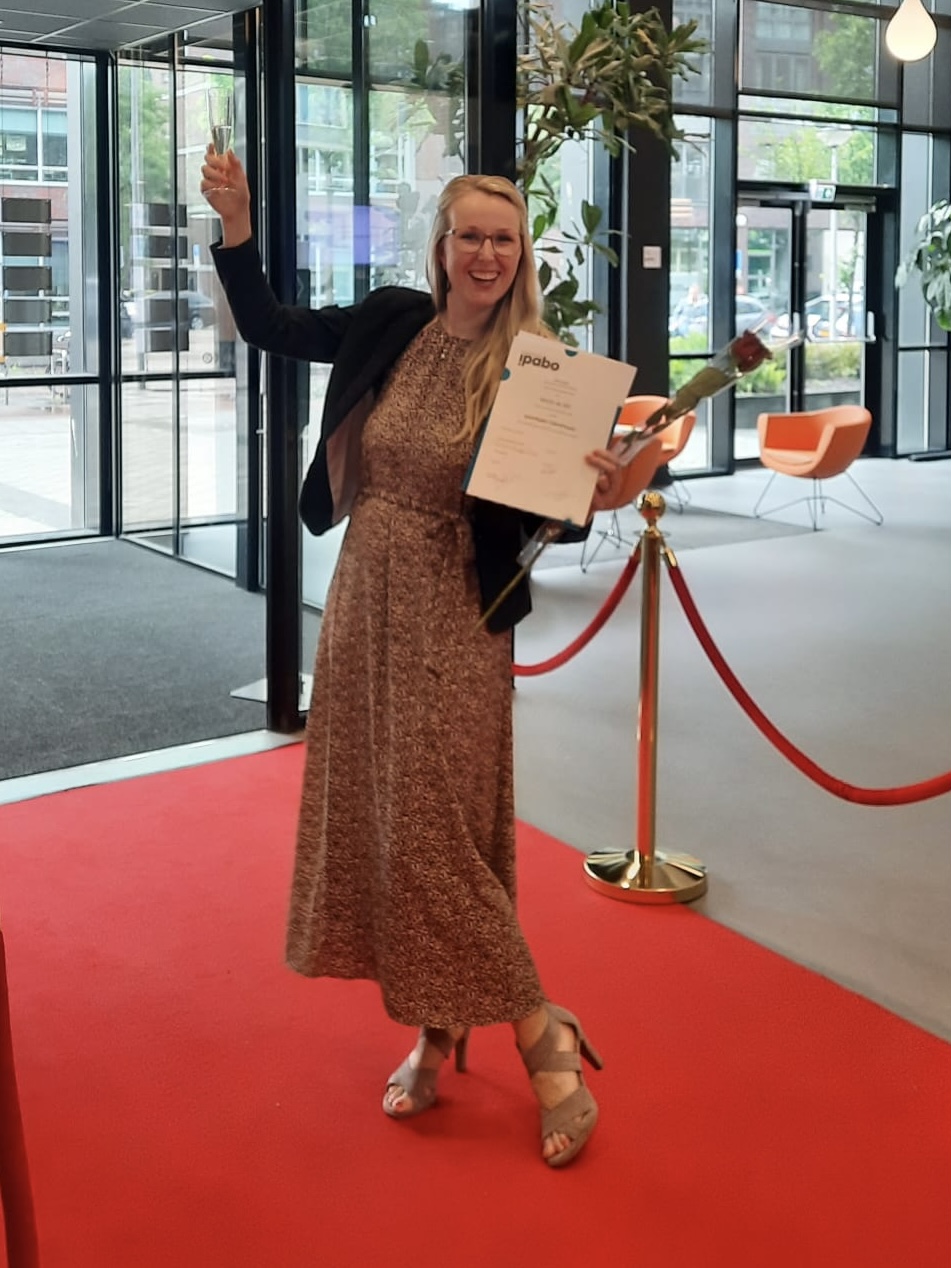 Marijn van Maurik geslaagd voor de schoolleiders-opleiding 