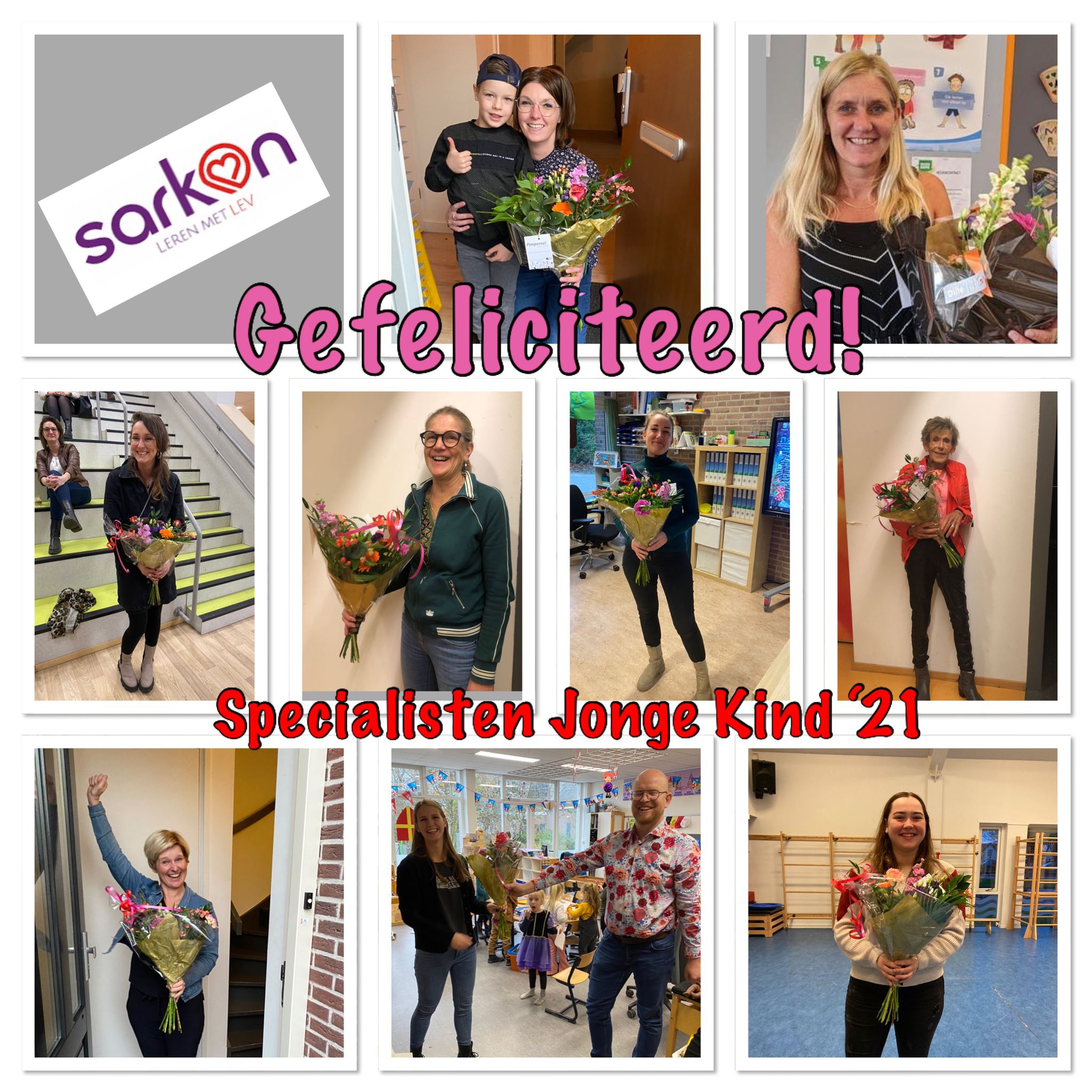 Diplomering Jonge Kind Specialisten 2021    